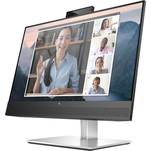 Hp 169L0AA#ABA Monitors Hp E24mv G4 24" Class Webcam Full Hd Lcd Monitor - 16:9 - Black, Silver - 23.8" Viewable - In-plane  169l0aaaba 195122021801