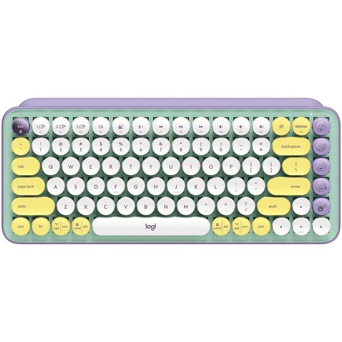 Logitech 920-010708 Keyboards & Keypads Pop Keys Wireless Mechanical Keyboard With Emoji Keys - Daydream Mint 920010708 097855171962