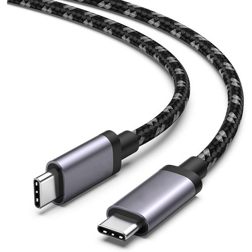 4xem 4XUSB40GBRD100CM Cables 4xem Nylon Braided Usb-c To C 40 Gigabit 100cm/1m Cable - 3.28 Ft Usb-c Data Transfer Cable - First  841567002195