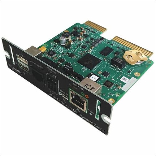 Apc Schneider AP9644 UPS Management Adapters Apc By Schneider Electric Network Management Card Lces2 With Modbus, Ethernet And Aux Sensors - Usb  731304355557