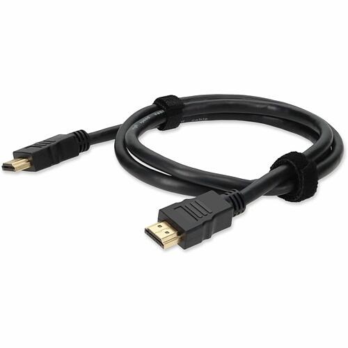 Addon HDMI2HDMI1M Cables Addon 1m Hdmi 1.4 Male To Male Black Cable For Resolution Up To 4096x2160 (dci 4k) - 3.28 Ft Hdmi A/ 195285167347
