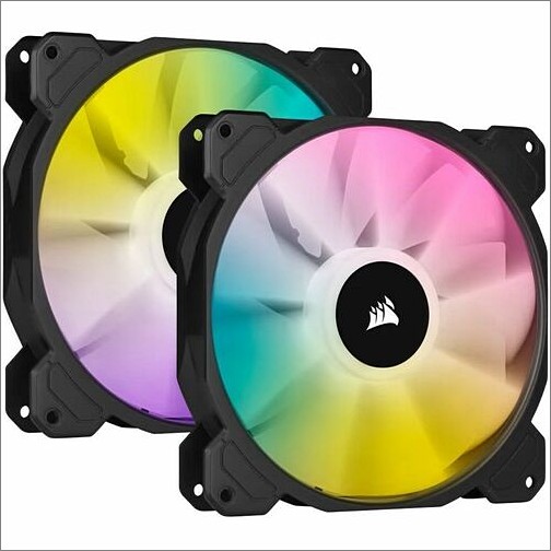 Corsair CO-9050111-WW Miscellaneous Kits Corsair Fan Co-9050111-ww Icue Sp140 Rgb Elite Performance 140mm Pwm Dual Fan Co9050111ww 840006636670