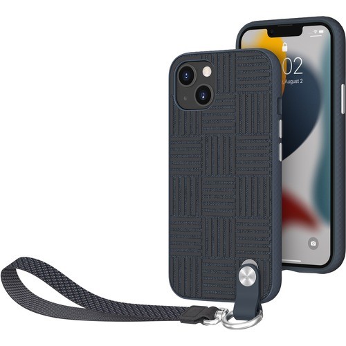 Aevoe 99MO117532 Carrying Cases Moshi Altra Carrying Case Apple Iphone 13 Smartphone - Midnight Blue - Bacterial Resistant, Drop Res 888112005201