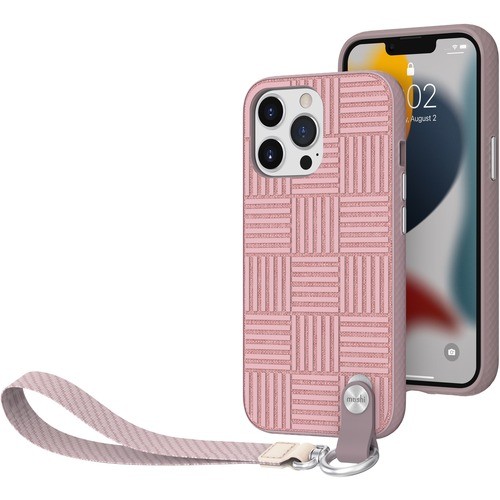 Aevoe 99MO117312 Carrying Cases Moshi Altra Carrying Case Apple Iphone 13 Pro Smartphone - Rose Pink - Bacterial Resistant, Drop Res 888112005287
