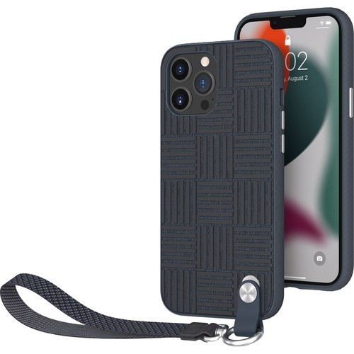 Aevoe 99MO117534 Carrying Cases Moshi Altra Carrying Case Apple Iphone 13 Pro Max Smartphone - Midnight Blue - Bacterial Resistant,  888112005225
