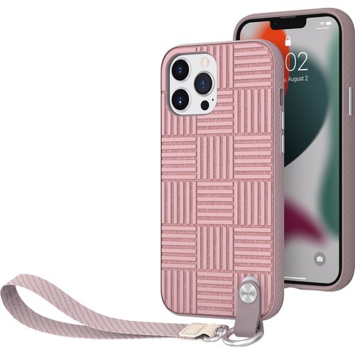 Aevoe 99MO117313 Carrying Cases Moshi Altra Carrying Case Apple Iphone 13 Pro Max Smartphone - Rose Pink - Bacterial Resistant, Drop 888112005294