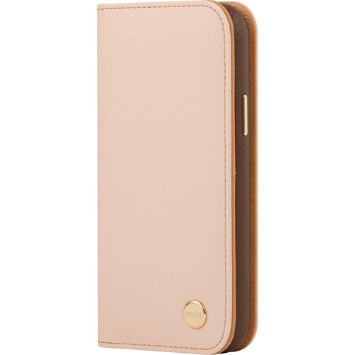 Aevoe 99MO133303 Carrying Cases Moshi Overture Carrying Case (wallet) Apple Iphone 13 Pro Smartphone - Luna Pink - Drop Resistant, S 888112005539
