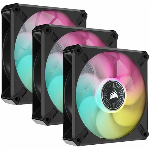 Corsair CO-9050113-WW Processor/Case Fans Corsair Icue Ml120 Cooling Fan - 1 Pack - 434.6 Gal/min Maximum Airflow - 2000 Rpm - Magnetic Levita Co9050113ww 840006640080