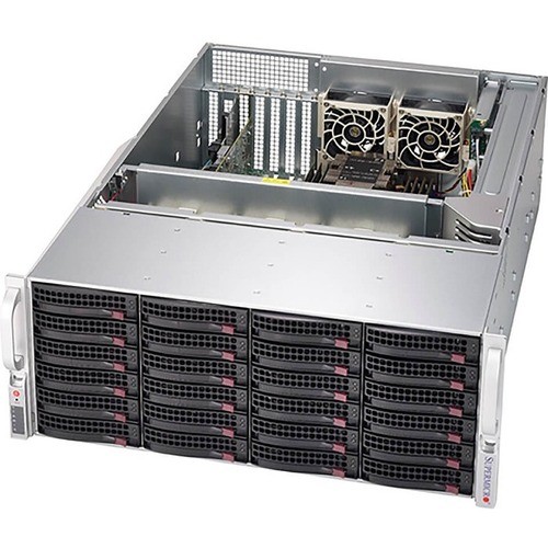 Supermicro SSG-640P-E1CR24L Barebone Systems Supermicro Superserver Ssg-640p-e1cr24l Barebone System - 4u Rack-mountable - Socket Lga-4189 - 2 X  Ssg640pe1cr24l 672042451401