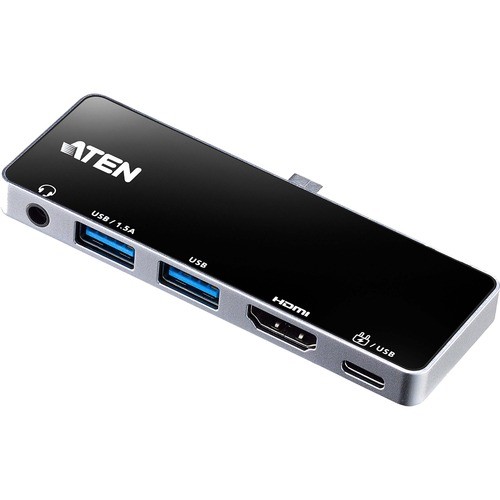Aten UH3238 Docking Stations Aten Uh3238 Usb-c Travel Dock With Power Pass-through - For Mobile Workstation - 92 W - Usb 3.2 Gen  672792012440