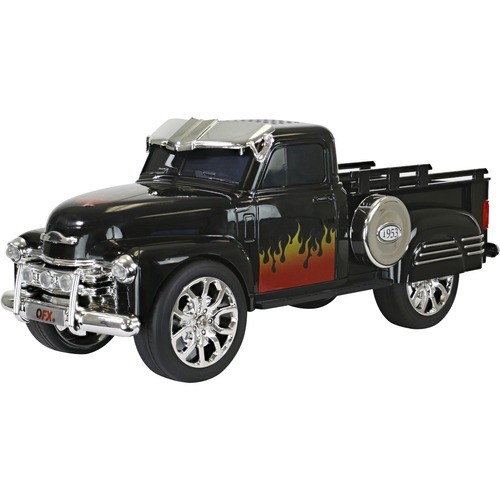 Qfx BT-1953BLK Multimedia Speakers Qfx Bt-1953 Portable Bluetooth Speaker System - Black - Battery Rechargeable - Usb (bt-1953blk) Bt1953blk 606540039373