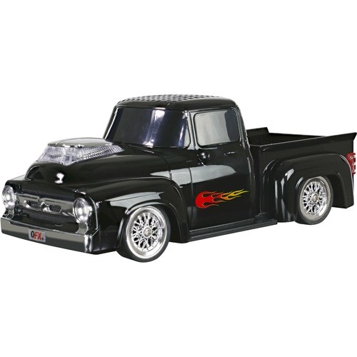 Qfx BT-1956BLK Multimedia Speakers Qfx Bt-1956 Portable Bluetooth Speaker System - Black - Battery Rechargeable - Usb (bt-1956blk) Bt1956blk 606540039403