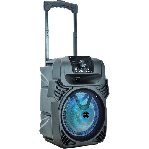 Pyle PPHP844B Multimedia Speakers Pyle Portable Bluetooth Speaker System - 400 W Rms - Black - 55 Hz To 20 Khz - Battery Rechargeable  842893117942