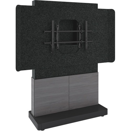 Middle Atlantic DS-1-FS-L-BK Stands & Cabinets Middle Atlantic Forum Display Stand - Up To 65" Screen Support - 74.50" Height X 69.72" Width X 20"  Ds1fslbk 656747394683