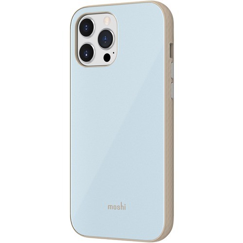 Aevoe 99MO132523 Skins Moshi Iglaze Slim Hardshell Case Adriatic Blue For Iphone 13 Pro Max - For Apple Iphone 13 Pro Max S 888112005843