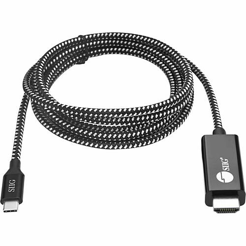 Siig CB-TC0B12-S1 Cables Siig Usb Type-c To Hdmi Cable - 2m - 6.56 Ft Hdmi/usb-c A/v Cable For Audio/video Device - First End Cbtc0b12s1 662774041575