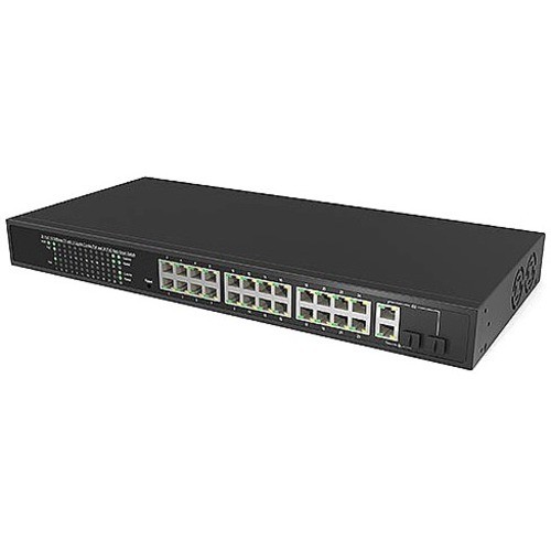 Wisenet EN-SW26M-001 Switches & Bridges Wisenet En-sw26m-001 Ethernet Switch - 26 Ports - Manageable - Gigabit Ethernet, Fast Ethernet - 10/ Ensw26m001 849688018019