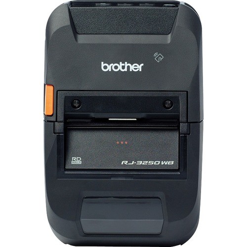 Brother RuggedJet RJ-3250WB-L Mobile Direct Thermal Printer - Monochrome Portable - Label/Receipt Print - Ethernet USB - Bluetooth - 3" Print Width - 5 in/s Mono - dpi - Wireless - For PC, Android, iOS RJ3250WBL 012502664109