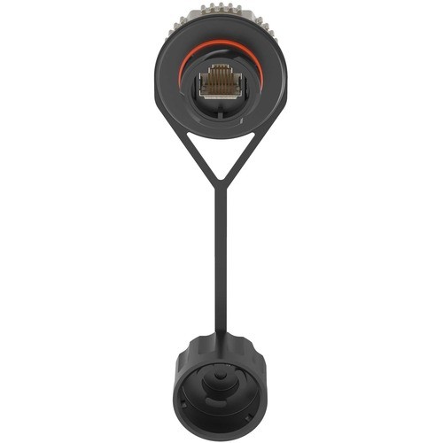 Panduit IAEBHC6XS Cable Ends/Connectors Industrialnet Shielded Coupler Bulkhead, Cat 6a, Rj45, Bl - 1 Pack - 1 X Rj-45 Network - Female - Bl 