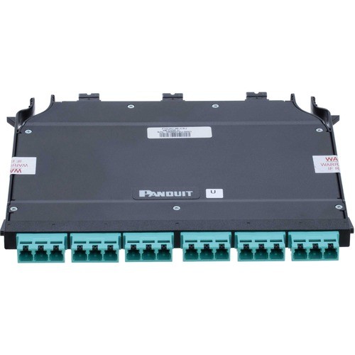 Panduit FHCZO-36-C3U Patch Panels Panduit Hd Flex Network Patch Panel - 36 Port(s) - Black, Aqua (fhczo-36-c3u) Fhczo36c3u 