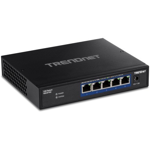 Trendnet TEG-S750 Switches & Bridges 5 Port 10g Switch (teg-s750) Tegs750 710931140705