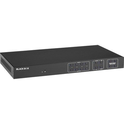Black Box AVS-HDMI2-4X4-R2 VGA Switchboxes Black Box Video Matrix Switcher - Hdmi 2.0 - 4k - Twisted Pair - 4 X 4 - Display - 4 X Hdmi Out (avs Avshdmi24x4r2 822088153726