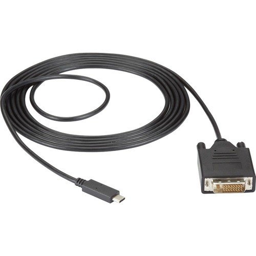 Black Box VA-USBC31-DVID-010 Cables Black Box Usb-c Adapter Cable - Usb-c To Dvi Adapter, 1080p @ 60hz, Dp 1.2 Alt Mode - 10 Ft Dvi-d/us Vausbc31dvid010 822088153443