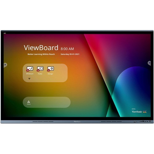 Viewsonic IFP6562 Collaboration Displays Viewsonic Viewboard Ifp6562 - 4k Uhd Interactive Display With Integrated Software, 65w Usb C, Rj45 - 766907012064