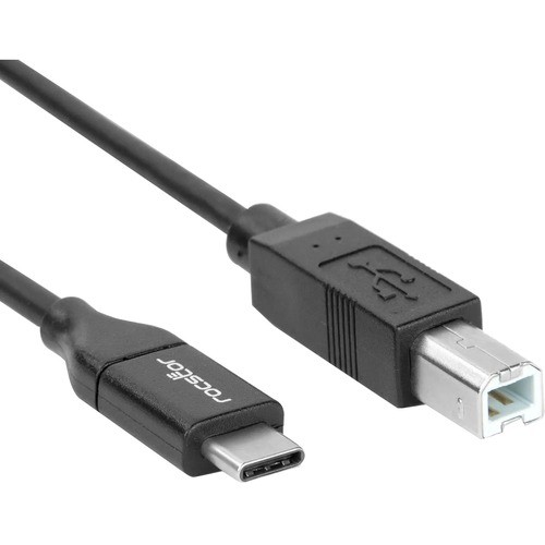 Rocstor Y10C276-B1 Cables Rocstor Premium Usb-c To Usb-b Cable - 6 Ft Usb-c/usb-b Data Transfer Cable For Printer, Scanner, Ha Y10c276b1 810606035326