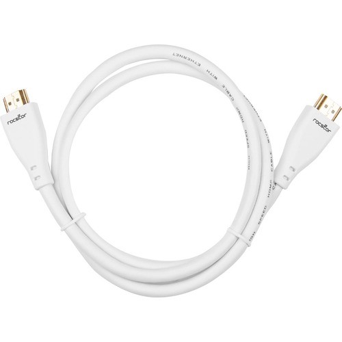 Rocstor Y10C159-W1 Cables Rocstor Premium Hdmi Cable With Ethernet - 4k/60hz - 3 Ft Hdmi A/v Cable For Hdtv, Cable Box, Satell Y10c159w1 810606034909