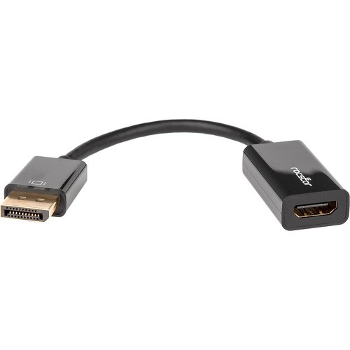 Rocstor Y10A232-B1 Cables Rocstor Displayport To Hdmi Adapter - 4k Dp To Hdmi Converter - Uhd 4k 60hz - 5.90" Displayport/hdmi Y10a232b1 810606034879