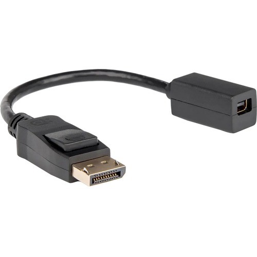 Rocstor Y10C270-B1 Cables Rocstor Premium Displayport To Mini Displayport Adapter - 6" Displayport/mini Displayport A/v Cable  Y10c270b1 810606035180