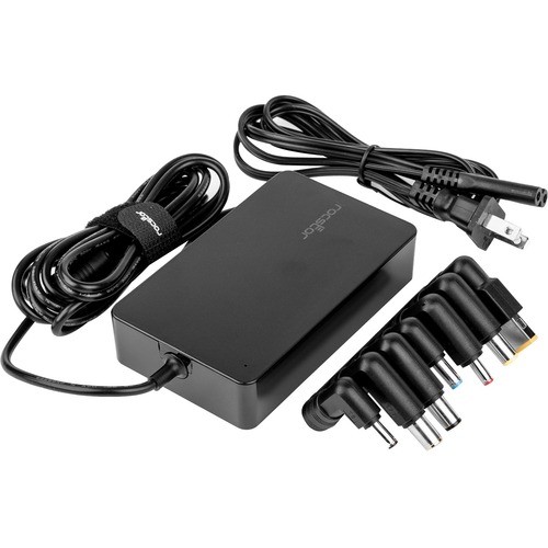 Rocstor Y0PS90-B Power Adapters Rocstor Premium 90w Universal Laptop Charger With Interchangeable Tips - Rocstor Premium 90w Slim Un Y0ps90b 810606035340
