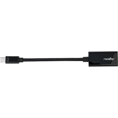Rocstor Y10A239-B1 Cables Rocstor Mini Displayport To Hdmi Adapter - 4k Mdp To Hdmi Converter - Uhd 4k 60hz - 5.90" Hdmi/mini  Y10a239b1 810606035029
