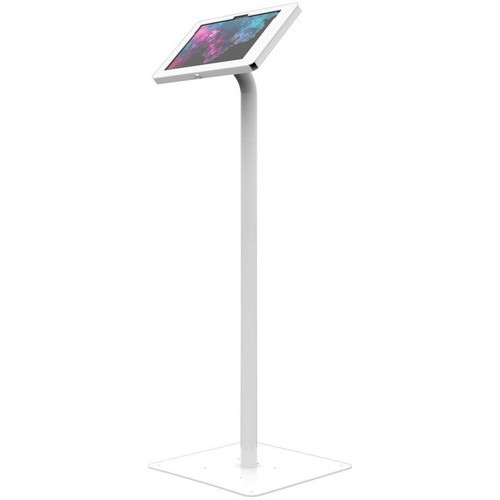 The Joy Factory KAM411W Stands & Cabinets The Joy Factory Elevate Ii Floor Stand Kiosk For Surface Pro 8 (white) - 45" Height X 15.2" Width -  810041120731