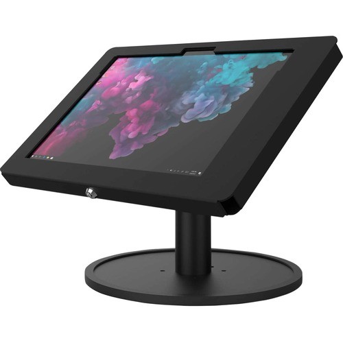 The Joy Factory KAM412B Stands & Cabinets The Joy Factory Elevate Ii Countertop Kiosk For Surface Pro 8 (black) - 10.8" Height X 9.8" Width -  810041120786