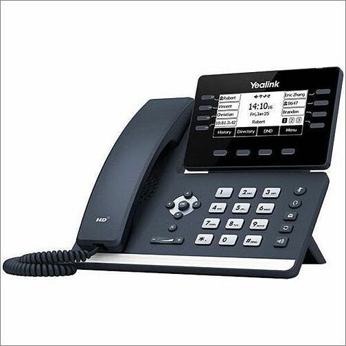 Yealink 1301087 IP Phones Yealink Sip-t53w Ip Phone - Corded/cordless - Corded/cordless - Bluetooth, Wi-fi - Wall Mountable, D 841885104311