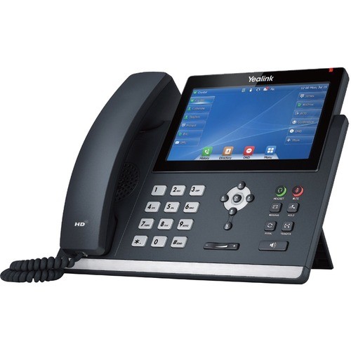 Yealink 1301204 IP Phones Yealink Sip-t48u Ip Phone - Corded - Corded - Wall Mountable - Classic Gray - Voip - 2 X Network (rj 841885102997