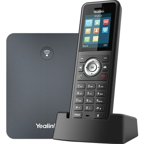 Yealink 1302025 IP Phones Yealink W79p Ip Phone - Cordless - Corded - Dect, Bluetooth - Wall Mountable, Desktop - Black, Class 841885107305
