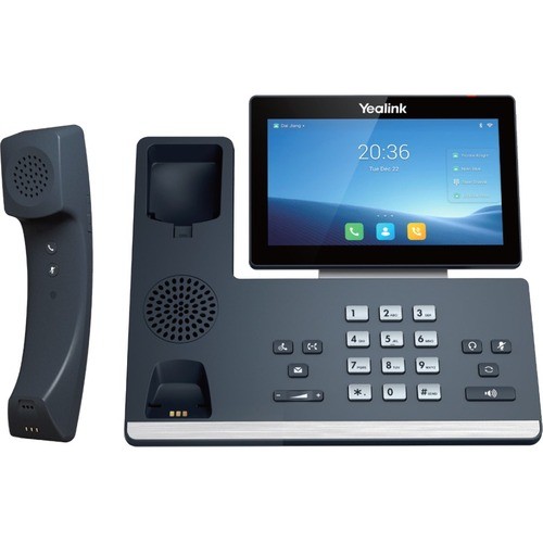 Yealink 1301113 IP Phones Yealink Sip-t58w Pro Ip Phone - Corded/cordless - Corded/cordless - Bluetooth, Wi-fi - Wall Mountabl 841885106506