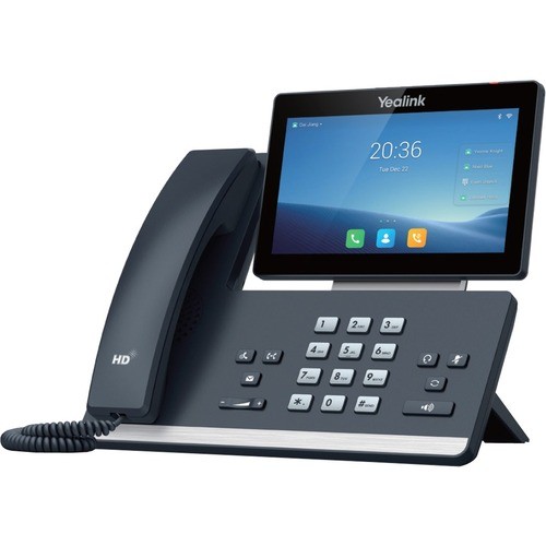 Yealink 1301111 IP Phones Yealink Sip-t58w Ip Phone - Corded - Corded/cordless - Wi-fi - Wall Mountable, Desktop - Classic Gra 841885106483