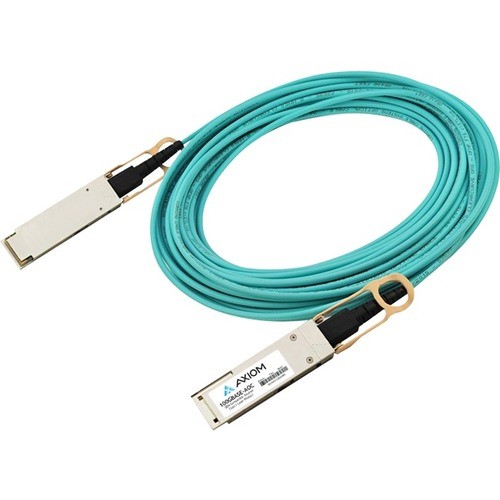 Axiom Memory 470-ADXZ-AX Cables Axiom 100gbase-aoc Qsfp28 Active Optical Cable Dell Compatible 2m - 6.56 Ft Fiber Optic Network Cabl 470adxzax 840177851964