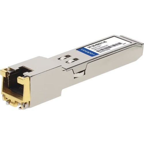 Addon SFP-10G-NBASE-T-AO Switch Modules Addon Sfp+ Module - For Data Networking - 1 X Rj-45 10gbase-tx Lan - Optical Fiber - Single-mode - 1 Sfp10gnbasetao 195285359087