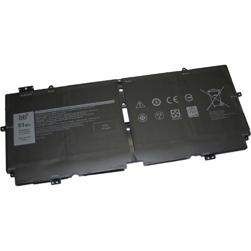 Battery Technology 52TWH-BTI Batteries Bti Battery - Compatible Oem 52twh Nn6m8 Xx3t7 Compatible Model Xps 13 7390 2-in-1 Xps 7390 2-in-1 ( 52twhbti 886734890236
