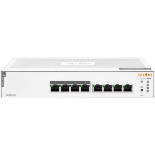 Hp JL811A#ABA Switches & Bridges Hpe Instant On 1830 8g 4p Class4 Poe 65w Switch - 8 Ports - Manageable - Gigabit Ethernet - 10/100/1 Jl811aaba 190017524146