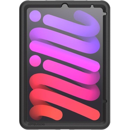 Maclocks BNDIPMN6 Skins Compulocks Rugged Edge Case For Ipad Mini 8.3" Black - Rubberized Band Makes It Easy To Grip And Pre 819472024144