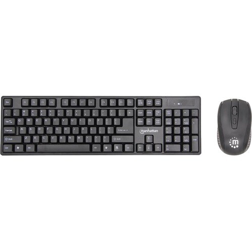 Manhattan 178990 Keyboard & Mouse Combos Wireless Keyboard And Optical Mouse Set 766623178990