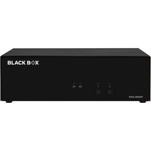 Black Box KVS4-2002HV KVM Switchboxes Black Box Secure Kvm Switch - Flexport Hdmi/displayport - 2 Computer(s) - 1 Local User(s) - 3840 X 2 Kvs42002hv 822088152217