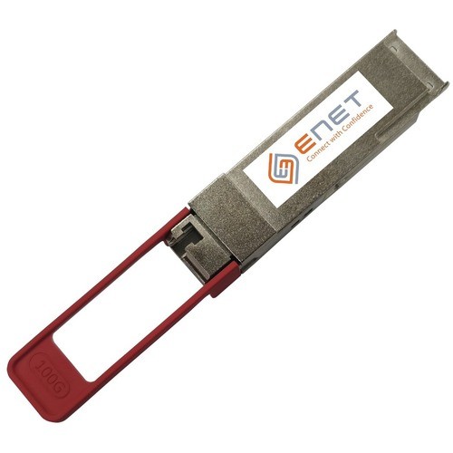 Enet Components E100G-QSFP28-BXD-10KM-ENC Switch Modules Enet Ruckus (formerly Brocade) E100g-sqfp28-bxd-10km Compatible Taa Compliant Functionally Identical E100gqsfp28bxd10kmenc 762047711522