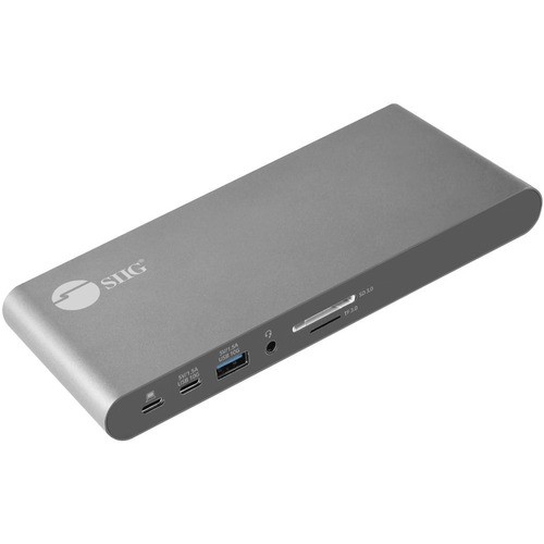 Siig JU-DK0N11-S1 Docking Stations Usb-c Dual Video Mst Docking Station With Pd Charging Judk0n11s1 662774045078